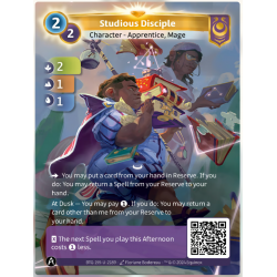 Disciple Student (2-1-1) Single Yzmir Map - Altered TCG