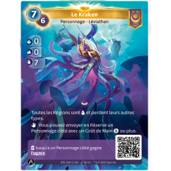 The Kraken (0-0-7) Unique Map Yzmir - Altered TCG - KS Edition