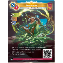 Cernunnos (5-3-2) Unique Lyra Map - Altered TCG - KS Edition