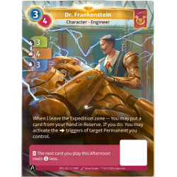 DR Frankenstein (3-4-3) Lyra Single Card - Altered TCG 