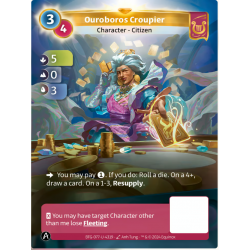 Croupière de l'Ouroboros (5-0-3) Unique Lyra Map - Altered TCG 