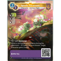 Spindle Harvesters (2-0-0) Unique Yzmir - Altered TCG