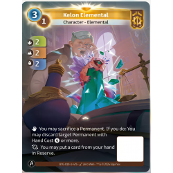 Kélon Element (2-2-2) Unique Axiom - Altered TCG