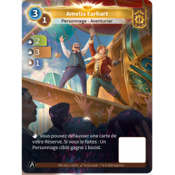 Amelia Earhart (2-3-1) Unique Axiom - Altered TCG - KS Edition