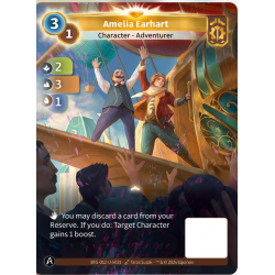 Amelia Earhart (2-3-1) Unique Axiom - Altered TCG - KS Edition