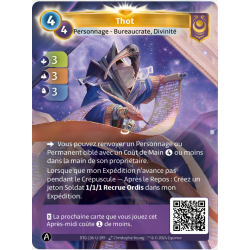 Thot (3-3-3) Unique Yzmir Altered TCG Card - KS Edition