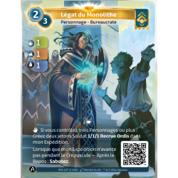 Monolith Legat (1-1-1) Single Ordis Card - Altered TCG 