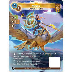 Athena (3-4-4) Unique Axiom - Altered TCG - KS Edition