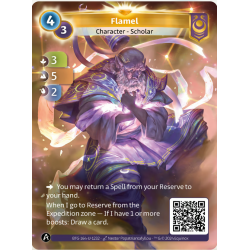 Flamel (3-5-2) Unique Card Yzmir - Altered TCG - KS Edition