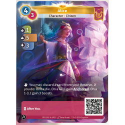 Alice (1-5-3) Unique Lyra Card - Altered TCG - KS Edition