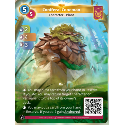 Pinion Pugnace (2-4-3) Unique Lyra Card - Altered TCG - KS Edition