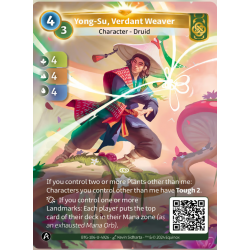 Yong-Su, Tisserand Verdoyant (4-4-4) Unique Muna Map - Altered TCG - KS Edition