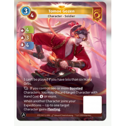 Tomoe Gozen (4-3-4) Unique Bravos Map - Altered TCG - KS Edition