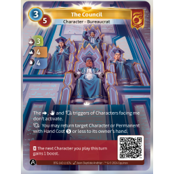 The Council (3-4-4) Unique Bravos - Altered TCG - KS Edition