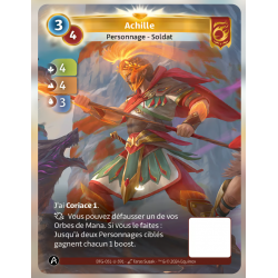 Achille (4-4-3) Unique Bravos Card - Altered TCG - KS Edition