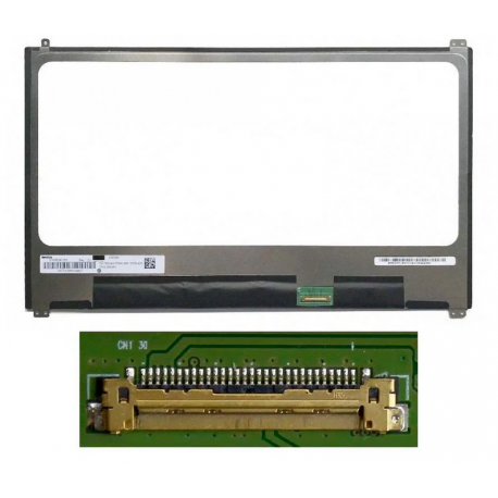 écran de réparatipon pc Portable14.0" Slim HD (1366x768) LCD 60Hz 30pin Droite 19mm, Fixations Haut Bas