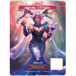 Auraq & Kibble Promo Map 2024 / Hero Lyra - Altered TCG