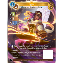 Ogun (1-3-2) Unique Axiom - Altered TCG - KS Edition