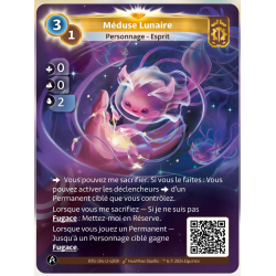 Lunar Medusa (0-0-2) Unique Axiom - Altered TCG - KS Edition