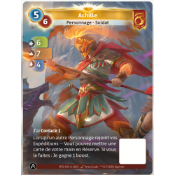 Achille (6-7-4) Unique Bravos Card - Altered TCG - KS Edition