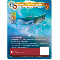 Kaibara, Leviathan Asgarthi (6-6-6) Unique Bravos Map - Altered TCG - KS Edition