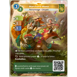 Marchand Muna 3/3 Unique Muna Map - Altered TCG - KS Edition