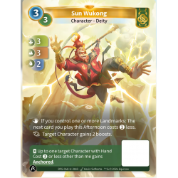 Sun Wukong 3/3 Unique Muna Map - Altered TCG - KS Edition