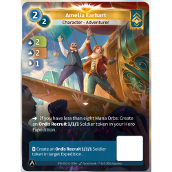 Amelia Earhart (2-2-1) Unique Ordis - Altered TCG - KS Edition