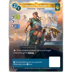 Foundry Mechanic (2-0-2) Unique Card Ordis - Altered TCG - KS Edition