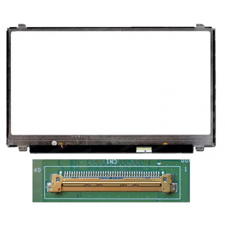 Screen pc Portable 15.6" Slim FHD (1920x1080) IPS 60Hz 40pin Right 25mm, Fastenings High Low