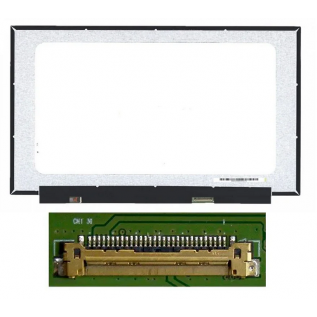 écran pc Portable 15.6" Slim FHD (1920x1080) LCD 60Hz 30pin Droite 19mm, Fixations Haut Bas