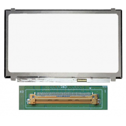 écran pc Portable 15.6" Slim FHD (1920x1080) LCD 60Hz 40pin Droite 25mm, Fixations Haut Bas
