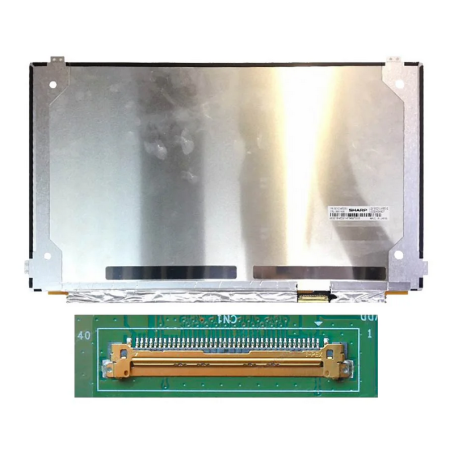 Screen pc Portable 15.6" Slim UHD (3840x2160) LCD 60Hz, eDP 40pin Right, Lateral top fastening