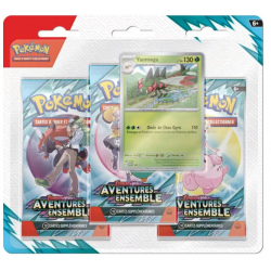 Adventures Set Tripack Pokémon 3 boosters