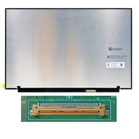écran pc Portable   16.0" Slim WQXGA (2560×1600) (MNG007DA1-B / NE160QDM-N62)  LCD 60Hz, eDP 40pin Droite 25mm, sans Fixation