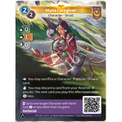 Muna caretaker (0-1-0) Unique Yzmir - Altered TCG - KS Edition