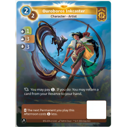 Encrière de l'ouroboros (1-3-3) Unique Axiom Card - Altered TCG - KS Edition