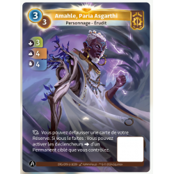 Amahle, Paria Asgarthi (3-4-4) Unique Axiom Map - Altered TCG - KS Edition