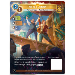 Amelia Earhart (2-3-2) Unique Axiom - Altered TCG - KS Edition