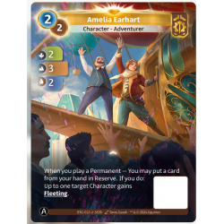 Amelia Earhart (2-3-2) Unique Axiom - Altered TCG - KS Edition