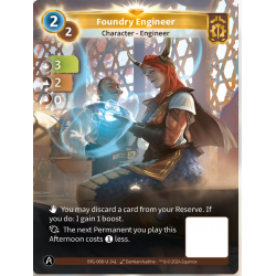 Foundry Engineer (3-2-0) Unique Axiom Map - Altered TCG - KS Edition