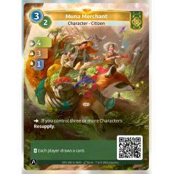 Marchand Muna (4-3-1) Single Muna Map - Altered TCG - KS Edition