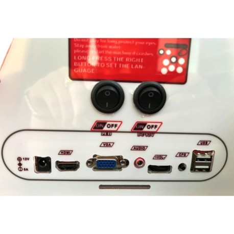 double bartop arcade terminal Screen  send france