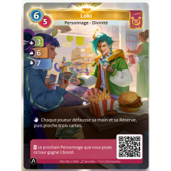 Loki (3-6-7) ALT Unique Lyra Card - Altered TCG - KS Edition