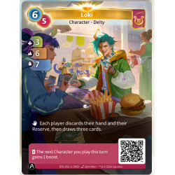 Loki (3-6-7) ALT Unique Lyra Card - Altered TCG - KS Edition