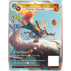 Ratatosk (1-0-1) Single Bravo Card - Altered TCG - KS Edition