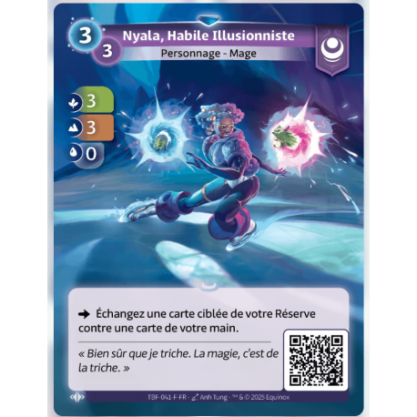 Nyala, Illusionist Habile Rare Altered TCG