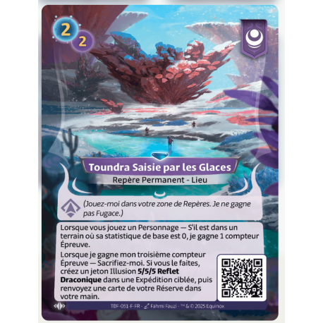 Tundra Seized by Rare Ices Altered TCG