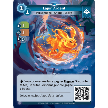 Rabbit Ardent Rare Ordis Altered TCG