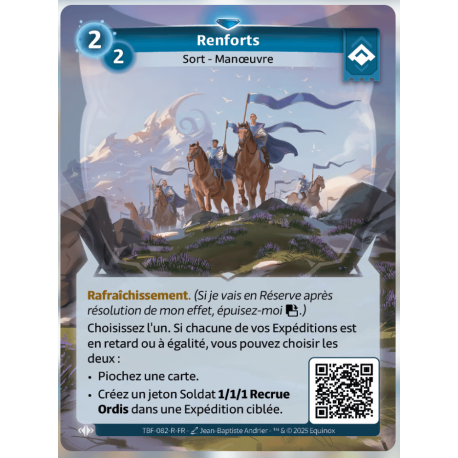 Renforts Rare Ordis Altered TCG